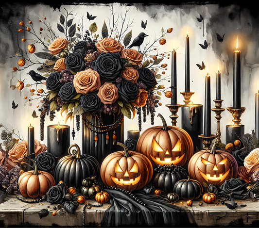 Gothic Halloween - Adhesive Vinyl Wrap