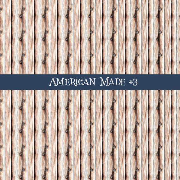 American Made- vinyl sheets 10 (Patterns to choose from)