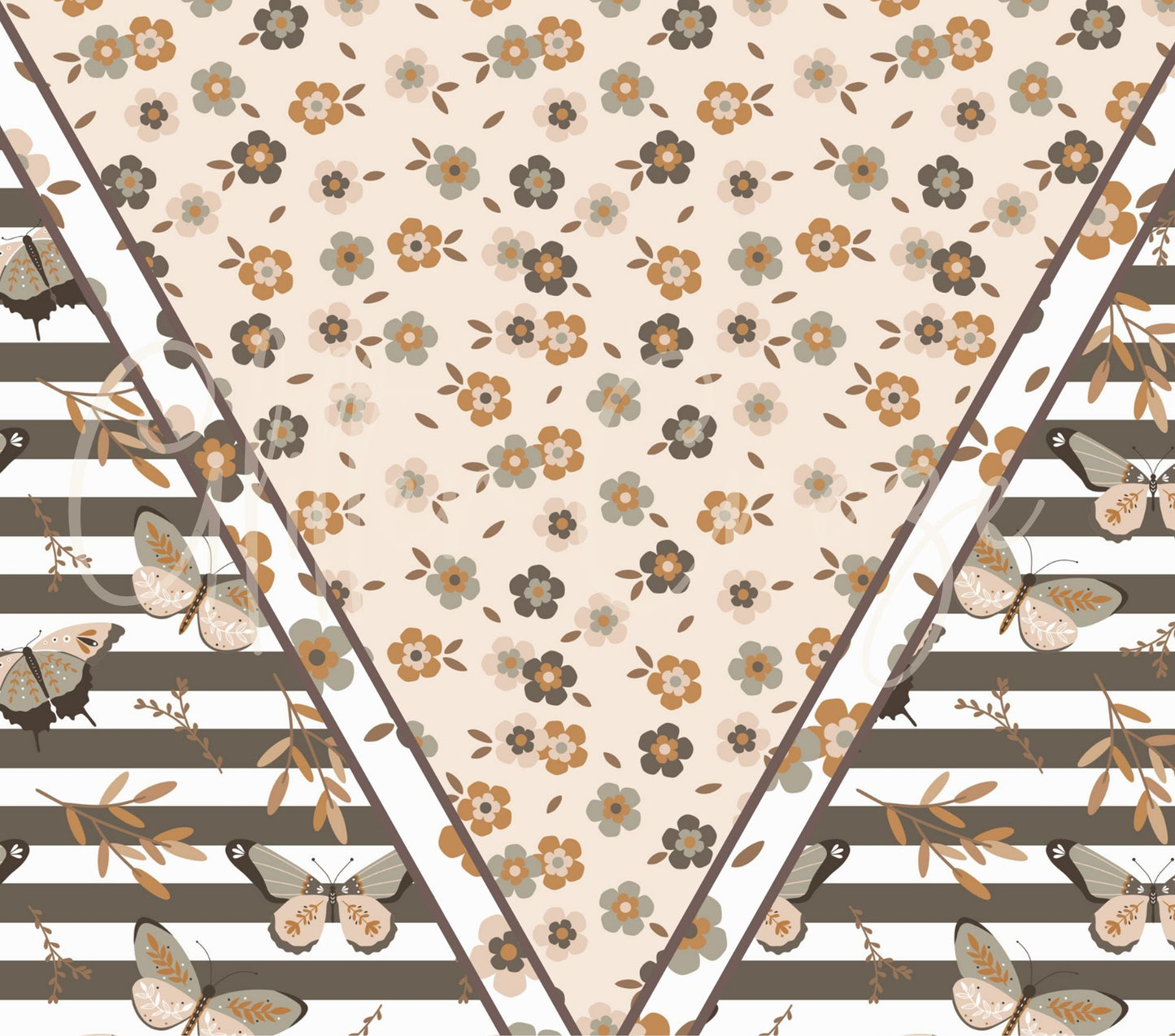 Boho V Split - Adhesive Vinyl Wraps - 8 Design Options