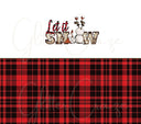 Tipsy Snowman - Adhesive Vinyl Wrap and 12x12 Sheets