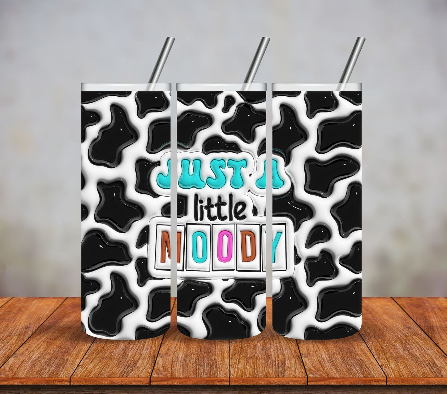 Just a little Moody #2 Puff - Adhesive Vinyl Wrap - 4 Designs