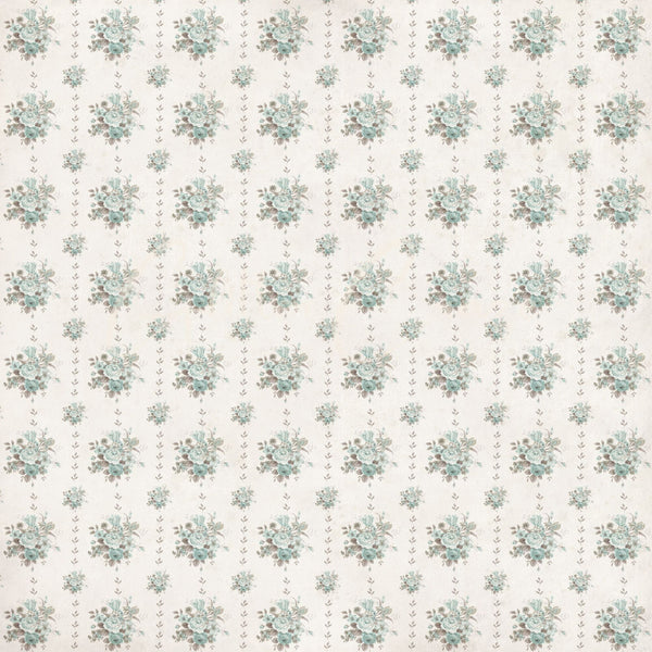 Victorian Floral collection- 12x12 vinyl sheets- 12 designs available