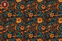 Tooled Leather Collection - Adhesive Vinyl 12x12 Sheets - 20 Design Options