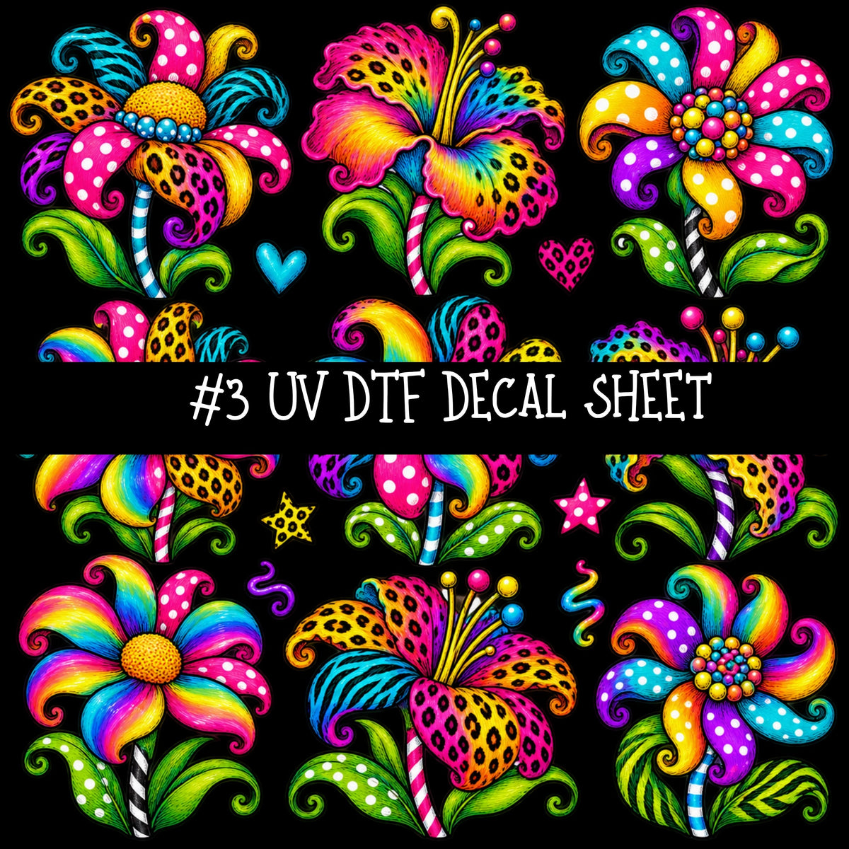 Let's Be Frank UV DTF Decal sheets 11 Designs available