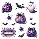 Purple Magic - UV DTF Decal sheets- 2 Designs
