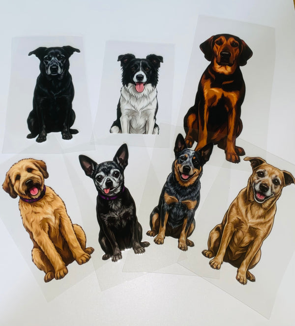 Custom Pet Decal- UV DTF Decal