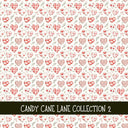 Candy Cane Lane Collection vinyl sheets 12 Patterns to choose from