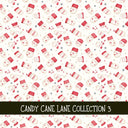 Candy Cane Lane Collection vinyl sheets 12 Patterns to choose from