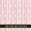 Candy Cane Lane Collection vinyl sheets 12 Patterns to choose from