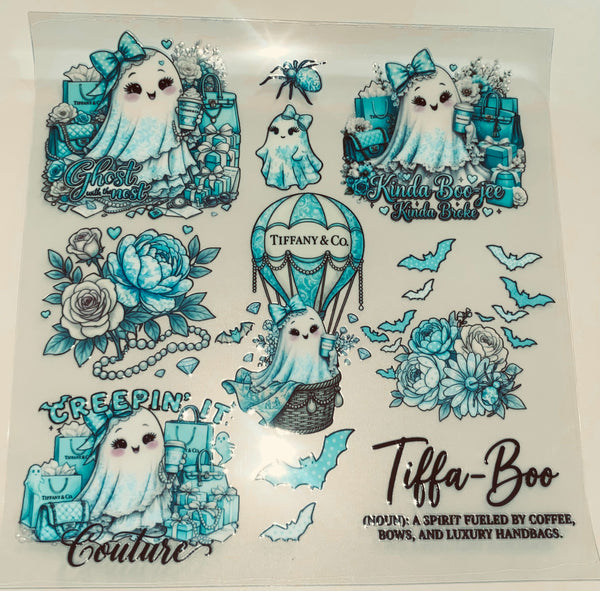 #165 Creepin it Couture Double sided Decal Sheet  ( 2 varrients )