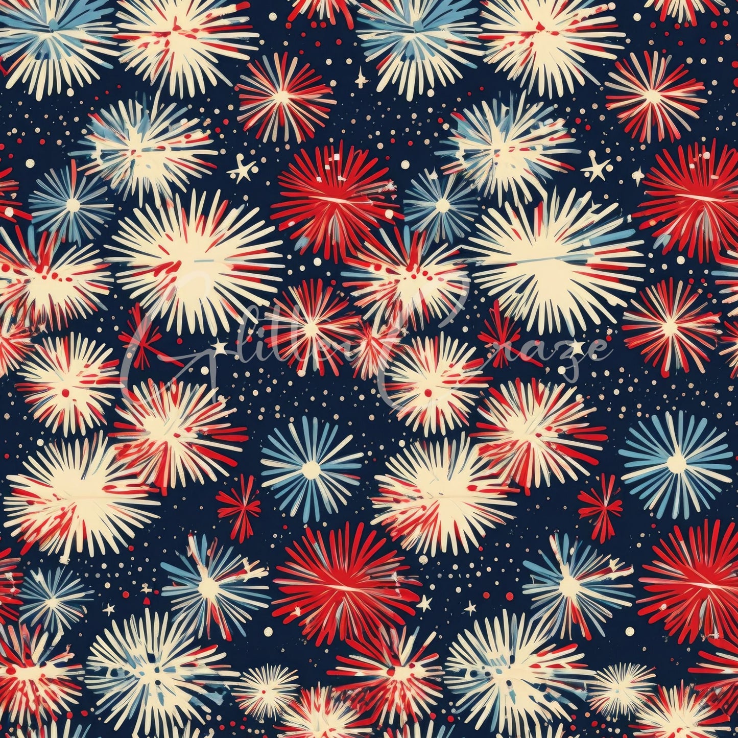 Fireworks - Adhesive Vinyl Wrap 12x12 sheets - 10 Design Options