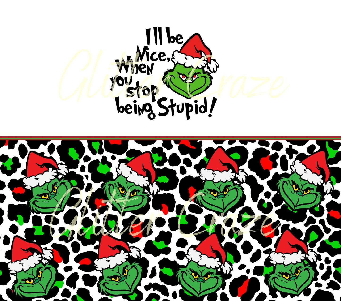 Grinch - Adhesive Vinyl Wrap