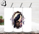 Gothic Raven UV DTF Decal