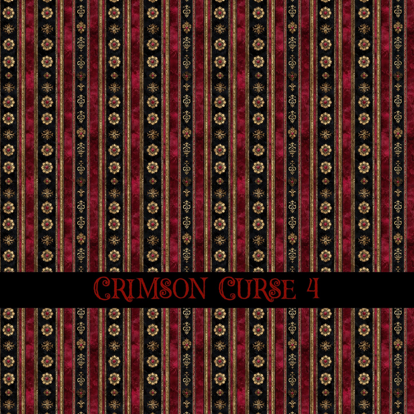 Crimson Curse Vinyl collection- 12x12 vinyl sheets-14 designs available