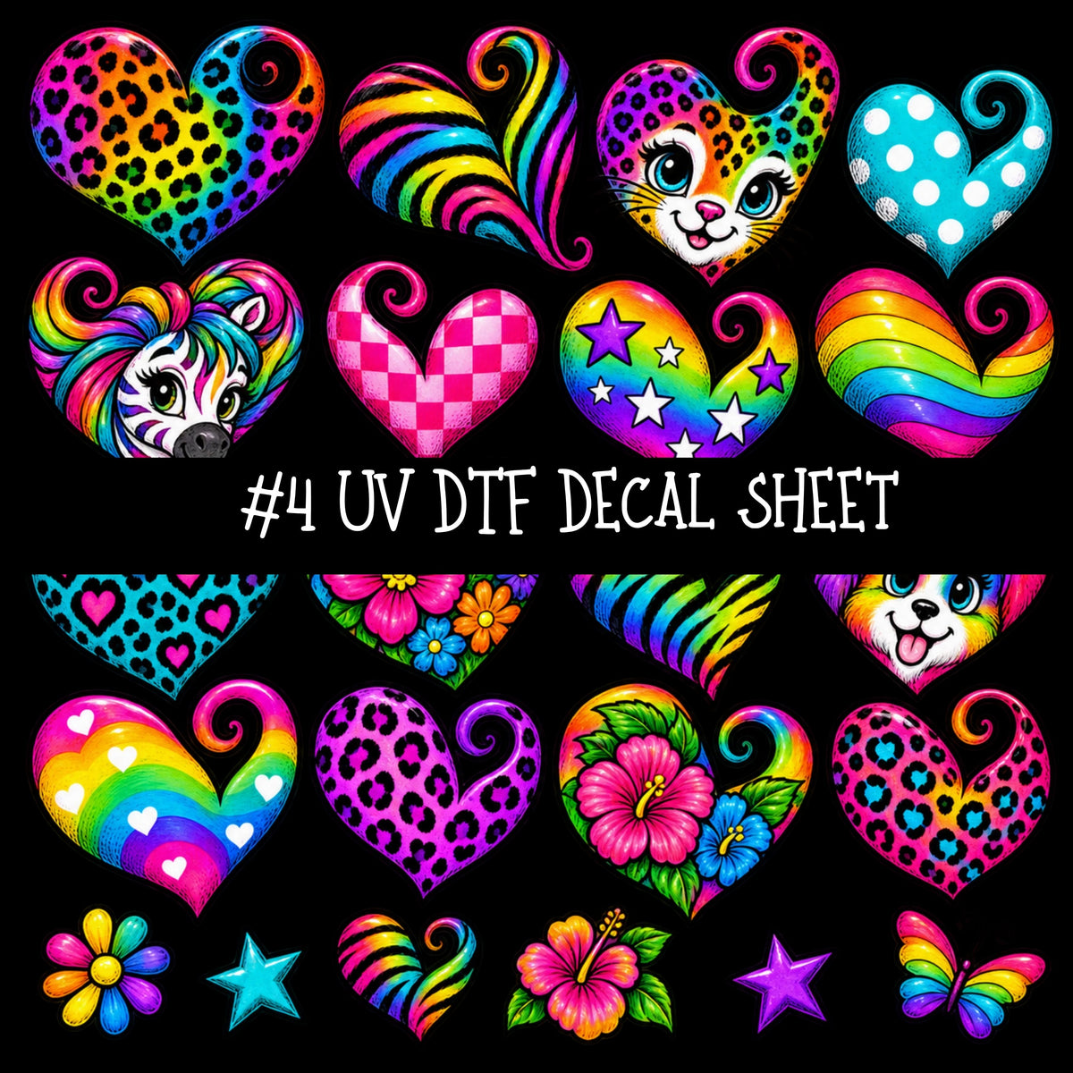 Let's Be Frank UV DTF Decal sheets 11 Designs available