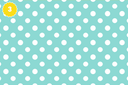 Vibrant Spring Polka Dots - Adhesive Vinyl 12x12 Sheets - 10 Design Options