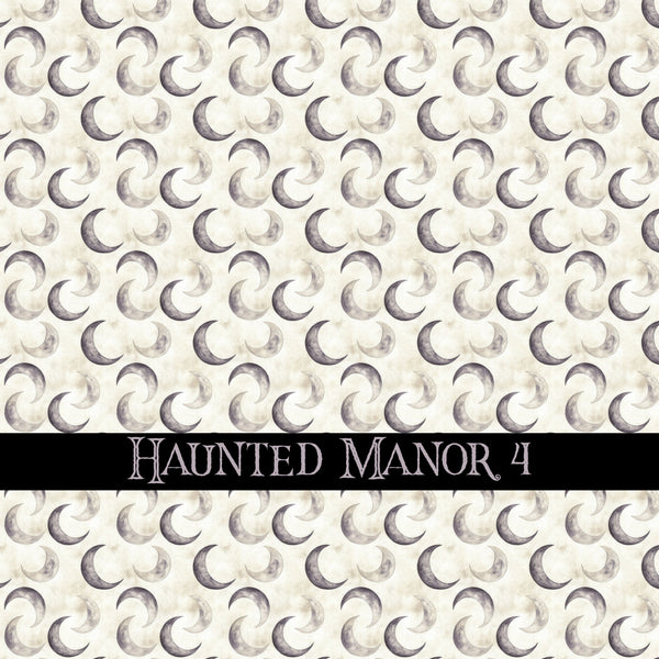 Haunted Manor Vinyl collection- 12x12 vinyl sheets-16 designs available