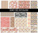 Honey Bee Doodle Patchwork Set