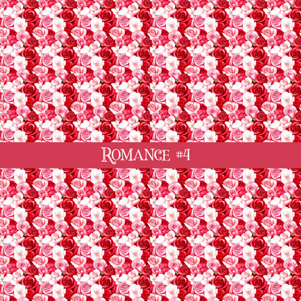 Romance - vinyl sheets 20 (Patterns to choose from)
