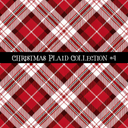 Christmas Plaid- 12x12 vinyl sheets-12 designs available