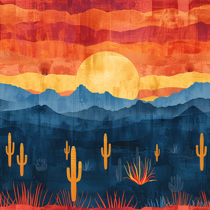 Desert Sunset - 12 Design options - - Adhesive Vinyl Wrap and 12x12 Sheets