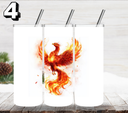 Fire of a Phoenix UV DTF Decal