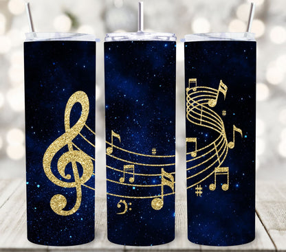 Music Notes - Adhesive Vinyl Wrap - 10 designs