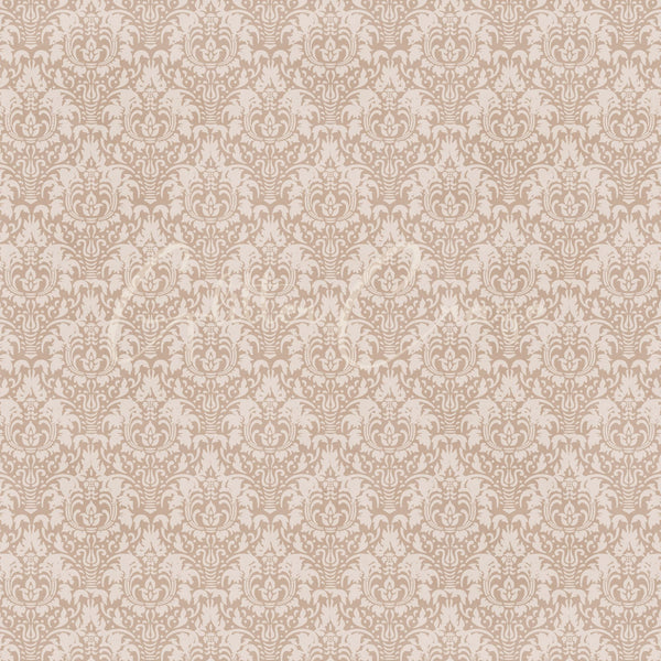Vintage Brown Floral Collection - Adhesive Vinyl 12x12 Sheet - 12 Designs available