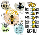 Bee - Adhesive Vinyl Wrap- 14 Design Options