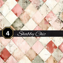 Shabby Vinyl collection- 12x12 vinyl sheets-9 designs available