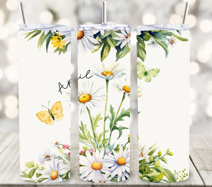 The Year in Flowers - Adhesive Vinyl Wraps - 12 Design Options