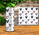 Doodle Hearts - UV DTF Decal sheets