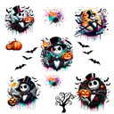 Jack of all colors - UV DTF Decal sheets- 3 Designs