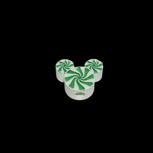 Mint Mouse - Straw Topper (In color)