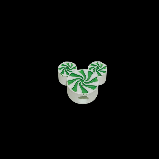 Mint Mouse - Straw Topper (In color)