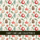 Candy Cane Lane Collection vinyl sheets 12 Patterns to choose from