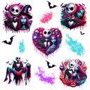 Eternal Flame - UV DTF Decal sheets- 3 Designs