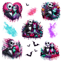 Eternal Flame - UV DTF Decal sheets- 3 Designs