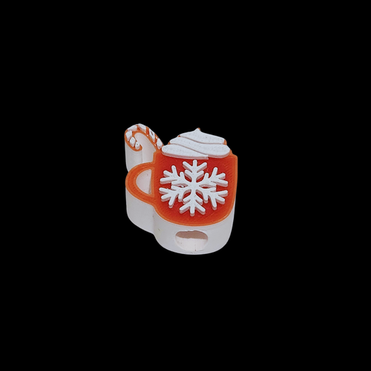 Hot Cocoa Mug - Straw Topper (In Color)