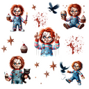 Child Play - UV DTF Decal sheets- 2 Designs
