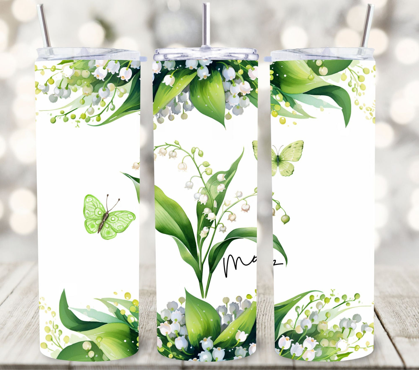 The Year in Flowers - Adhesive Vinyl Wraps - 12 Design Options