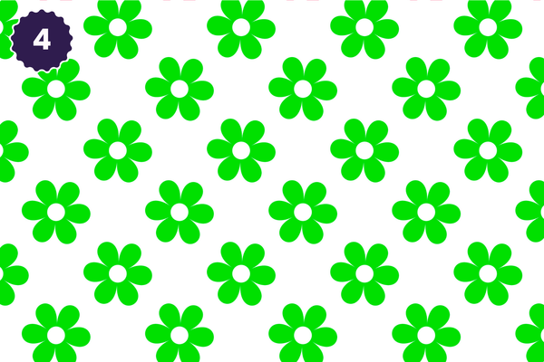 Vibrant Spring Patterns - Adhesive Vinyl 12x12 Sheets - 20 Design Options
