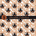 Haunted Vinyl collection- 12x12 vinyl sheets-9 designs available