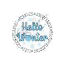 Blue Winter - UV DTF Decals 13 Designs to choose from