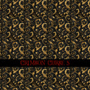 Crimson Curse Vinyl collection- 12x12 vinyl sheets-14 designs available