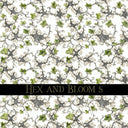 Hex and Bloom Vinyl collection- 12x12 vinyl sheets-16 designs available