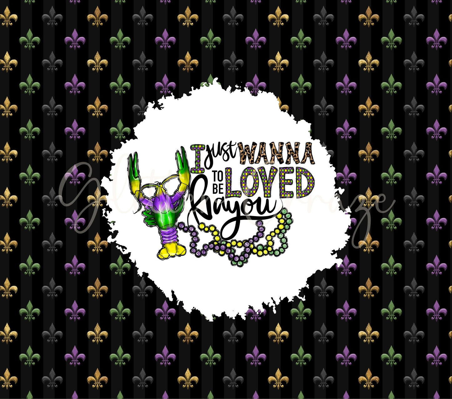 Marrdi Gras - Adhesive Vinyl Wrap - 10 designs