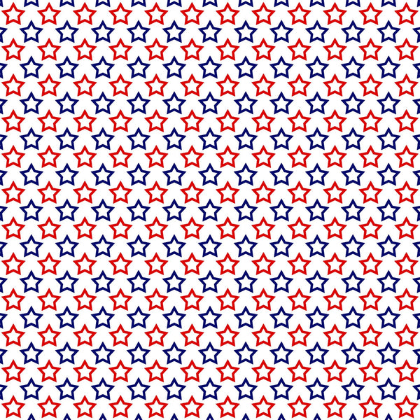 4th of July - Adhesive Vinyl 12x12 sheets - 30 patterns