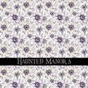 Haunted Manor Vinyl collection- 12x12 vinyl sheets-16 designs available