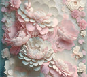 3D Flowers and roses - Adhesive Vinyl Wrap - 14 Designs